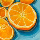 Mes oranges . % mcolor33 tarafından hazırlanan Güzel sanatlar, Tablo, Renk Teorisi, Guaj Bo, Ve ama projesi - 04.24.2024