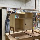 Meu projeto do curso: Design e construção de móveis para iniciantes. Un projet de Artisanat, Design, Fabrication de mobilier, Design d'intérieur, DIY , et Menuiserie de Luiz Alfredo Vieira Sales - 22.04.2024