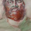My project for course: Artistic Portrait with Watercolors. Een project van  Beeldende kunst, Schilderij, Aquarelschilderen y  Portrettekening van iliannaeva - 29.04.2024