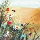 My project for course: Illustrating the Natural World with Watercolor and Charcoal. Un projet de Illustration traditionnelle, Peinture et Illustration naturaliste de Upasana Saigal - 30.04.2024