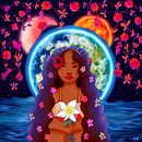 La déesse de la Terre. Un progetto di Illustrazione digitale di tabartart8 - 30.04.2024