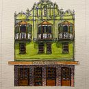 My project for course: Watercolor Urban Illustration: Portray your City. Pintura, Desenho, Pintura em aquarela, Ilustração arquitetônica, e Arquitetura projeto de Matthew Adkins - 29.04.2024