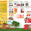Art installation design presentation sheet. Een project van Architectuur van Nasheen Jahan - 01.05.2024