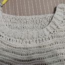 Mi proyecto del curso: Introducción a la técnica de hileras cortas en Crochet Diana Marín Ein Projekt aus dem Bereich Modedesign, Weben und DIY von Diana Marin - 02.05.2024