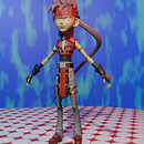 Personaje del juego Guilty Gear. Un projet de 3D de herramientas_musicales_2018 - 03.05.2024