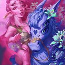 Lyra: Concept art para design de personagens e worldbuilding by Fabio Bottega Ein Projekt aus dem Bereich Traditionelle Illustration, Design von Figuren, Digitale Illustration, Concept Art, Digitale Zeichnung, Digitale Malerei und Verlagsdesign von fabio bottega - 04.05.2024