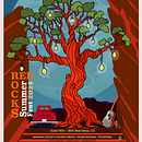 My project for course: Creating a colorful and conceptual illustrative poster design. Design gráfico, Design de cartaz e Ilustração digital projeto de Lee Miles - 04.05.2024