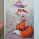 My project for course: Animal Characters in Watercolor for Children’s Books . Ilustrație tradițională, Arte plastice, Pictura, Desen, Pictură în acuarelă, Ilustrație pentru copii și Narrativ de viskyruth - 05.04.2024