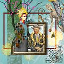 Mon projet du cours :  Collage artistique avec des techniques mixtes. Un projet de Collage, Illustration numérique et Illustration éditoriale de Nathaly-Ann Mitchell - 04.05.2024