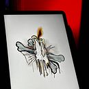 A Bone Candle . Design, Ilustrație tradițională și Design tatuaj de Andrea Skl - 05.06.2024