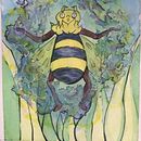 Beewitch. Un proyecto de Cómic, Ilustración tradicional, Pintura a la acuarela, Diseño de personajes, Stor, board, Stor, telling e Ilustración editorial de Aitor Moncho Tudanca - 05.02.2024