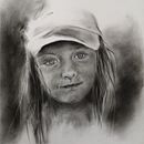 Mój projekt z kursu: Portret artystyczny węglem: tworzenie atmosfery. Traditional illustration, Fine Arts, Drawing, Portrait Drawing, Realistic Drawing, and Artistic Drawing project by Anna Sokół - 05.06.2024