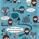 Mein Abschlussprojekt für den Kurs: Illustration von Märchen im Kawaii-Stil. Ilustração tradicional, Design de personagens, Ilustração digital, e Mangá projeto de Antoinette Lühmann - 06.05.2024