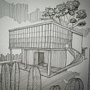 Mi proyecto del curso: Dibujo arquitectónico urbano con tinta Ein Projekt aus dem Bereich Traditionelle Illustration, Skizzenentwurf, Zeichnung, Architektonische Illustration und Illustration mit Tinte von Ernesto Morosini - 28.04.2024