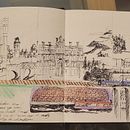 Visit to Amsterdam and Glasgow . Ilustrație tradițională, Scriere, Creativitate, Desen, Caiet de schițe, Narrativ și Scriere nonficțională de Ty Gee - 12.31.2023