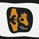 Logotipo - 30 Aniversario de Ben Amics. Een project van  Ontwerp,  Br, ing en identiteit y Grafisch ontwerp van Nerea B. Miquel - 14.01.2024