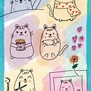 Meu projeto do curso: Ilustração kawaii: crie personagens adoráveis Ein Projekt aus dem Bereich Traditionelle Illustration, Design von Figuren und Manga von Bruna Vilas Boas Peyroton - 10.05.2024