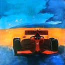 TEG. F1 pintura acrílica. Een project van Schilderij van Noemí Cardona Sánchez - 12.05.2024