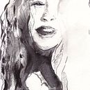 My project for course: Mindful Painting with India Ink. Un progetto di Illustrazione tradizionale, Belle arti, Pittura, Disegno a matita, Disegno di ritratti, Disegno artistico e Illustrazione con inchiostro di Aszak Art KR 4 - 12.05.2024