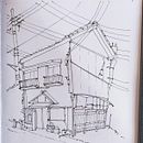 Mi proyecto del curso: Dibujo arquitectónico expresivo con marcadores de colores . Schițe, Desen, Ilustrație arhitecturală, Caiet de schițe & Ilustrație cu cerneală de santimar55 - 05.14.2024