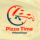 Logotipo - Pizza Time. Br, ing e Identidade, Design, Design gráfico, Marketing, Naming, Redes sociais, e Design para redes sociais projeto de Cesar Morales - 29.11.2023