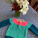Mi proyecto del curso: Tejido de prendas infantiles con raglán top down. Un proyecto de Diseño de moda, Tejido, Tejido de punto y Diseño textil de María Saráchaga - 14.05.2024