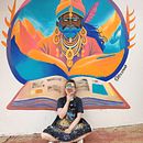 Meu projeto do curso: Introdução à pintura de murais decorativos. Un projet de Peinture, Art urbain, Illustration numérique, Peinture acr, lique , et Peinture décorative de Ana Leticia Rauber - 20.02.2024