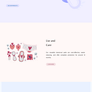 Feminine hygiene product landing page design. Design, UX / UI, Consultoria criativa, Marketing, Web Design, Criatividade, e Desenvolvimento de portfólio projeto de Shydzynr - 16.05.2024