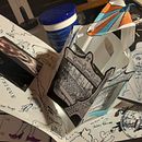 Mein Abschlussprojekt für den Kurs: Schöpfung von Pop-up-Büchern. Een project van Craft, Redactioneel ontwerp, Papercraft,  Boekbinding y Creativiteit met kinderen van hellcat139 - 05.05.2024