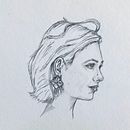 Mi proyecto del curso: Sketchbook de retrato: explora el rostro humano . % Maria Laura Torrado tarafından hazırlanan Eskiz çizimi, Çizim, Portre Çizimi, Sanatsal Çizim, Ve Eskiz defteri projesi - 05.16.2024