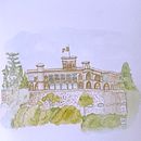 My project for course: Watercolor Painting: Color Lively Scenery and Environments. Artes plásticas, Pintura, Desenho, e Pintura em aquarela projeto de Steph W - 16.05.2024