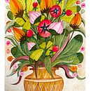 My project for course: Floral Illustration with Gouache Paint. Projekt z dziedziny Ilustracja c, frowa, R, sunek botaniczn i Malowanie gwaszami użytkownika creatorpiku - 19.05.2024
