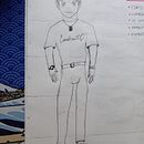 Mi proyecto del curso: Creación de personajes manga Ein Projekt aus dem Bereich Traditionelle Illustration, Design von Figuren, Comic und Manga von Javier Grigelmo - 20.05.2024