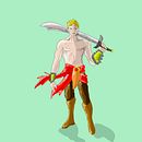 Mi proyecto del curso: Concept art para diseño de personajes y worldbuilding. Projekt z dziedziny Trad, c, jna ilustracja, Projektowanie postaci, Ilustracja c, frowa, Concept art, R, sunek c, frow, Malarstwo c i frowe użytkownika Carlos Andres Lis - 21.05.2024