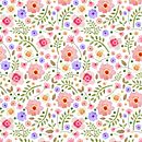 Mi proyecto del curso: Ilustración y diseño de patrones florales. Een project van Traditionele illustratie, Schilderij, Patroonontwerp,  Tekening y  Botanische illustratie van Daniela Sillard - 21.05.2024