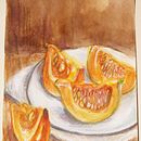 My project for course: Illustrating Nature: A Creative Exploration. Traditional illustration, Painting, Drawing, Watercolor Painting, Ink Illustration, and Naturalistic Illustration project by lveenstra - 05.20.2024