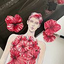 My project for course: Creative Fashion Illustration Techniques. Ilustração tradicional, e Colagem projeto de Sandra Joachim - 23.05.2024