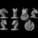 Chess's Dragon King . Un proyecto de 3D de Massashi3d massashi3d@gmail.com - 23.05.2024