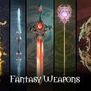 Armas de Fantasía. Un projet de Illustration numérique, Art conceptuel, Conception de jeux , Cinéma, vidéo et télévision , et Jeux vidéo de Darío Suárez - 23.05.2024