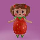 Mi proyecto del curso: Creación de personajes kawaii en 3D con Blender. Un proyecto de Ilustración tradicional, Diseño de personajes, Ilustración digital, Modelado 3D y Manga de Luisa Henao Hoyos - 23.05.2024