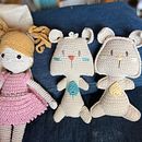 Mi proyecto del curso: Amigurumi: creación de personajes con ganchillo. Projekt z dziedziny Craft, Projektowanie zabawek,  Tkactwo, Sz, dełkowanie, Amigurumi, Wzornictwo tekst i liów użytkownika Noemí Arroyo Rodríguez - 25.05.2024