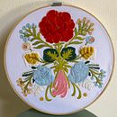 Mi proyecto del curso: Técnica de bordado con paso atrás. Embroider, and Textile Design project by Rosa Angélica Navarro Ayala - 05.24.2024