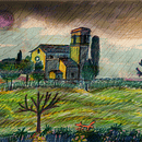 Mi proyecto del curso: Dibujo, pintura y digitalización en Photoshop de mundos imaginarios. Un progetto di Bozzetti, Disegno, Illustrazione digitale, Illustrazione architettonica e Narrativa di sgamiz - 27.05.2024