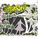 My project for course: Paper Cutting: Create Paper Scenes with Depth. Un proyecto de Ilustración tradicional, Artesanía, Papercraft, Stor, telling, Encuadernación, Ilustración infantil y DIY de Mary Liu - 28.05.2024