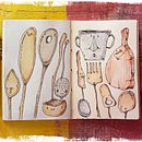 Meu projeto do curso: A arte de desenhar: transforme seus esboços em arte. Un projet de Illustration traditionnelle, Dessin, Carnet de croquis, Aquarelle , et Beaux Arts de Welington Vainer - 28.05.2024