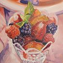 My course project: Contemporary oil painting techniques. Fine Arts, Painting, and Oil Painting project by Andrea Esquivel - 05.30.2024