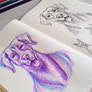 Meu projeto do curso: Ilustração surrealista inspirada na natureza. Een project van Traditionele illustratie, Tekening met potlood,  Tekening,  Artistieke tekening, Naturalistische illustratie y Tekenen met kleurpotloden van Talita Barros - 30.05.2024