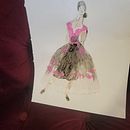 My project for course: Watercolor Fashion Illustration: Silhouette, Color and Flow. Traditional illustration, Fashion Illustration	, and Watercolor Painting project by Deborah Wolff - 05.31.2024