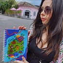 Ilustraciones calendario y agenda ConSuerte 2024. Digital Illustration project by cattleyacreativa - 06.01.2024