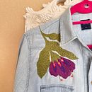 Meu projeto do curso: Bordado criativo: revolução com pontos. Un proyecto de Creatividad, Bordado y Diseño textil de marinapercheron - 31.05.2024